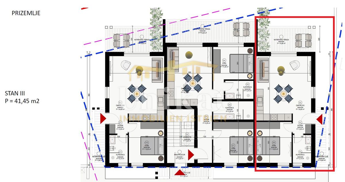 Appartamento con giardino - 3,5 km dal mare, piscina condominiale